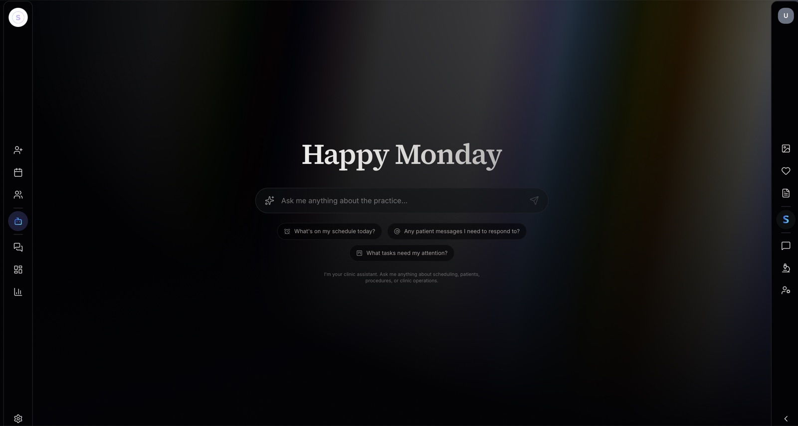 Smylr Dark Mode Dashboard